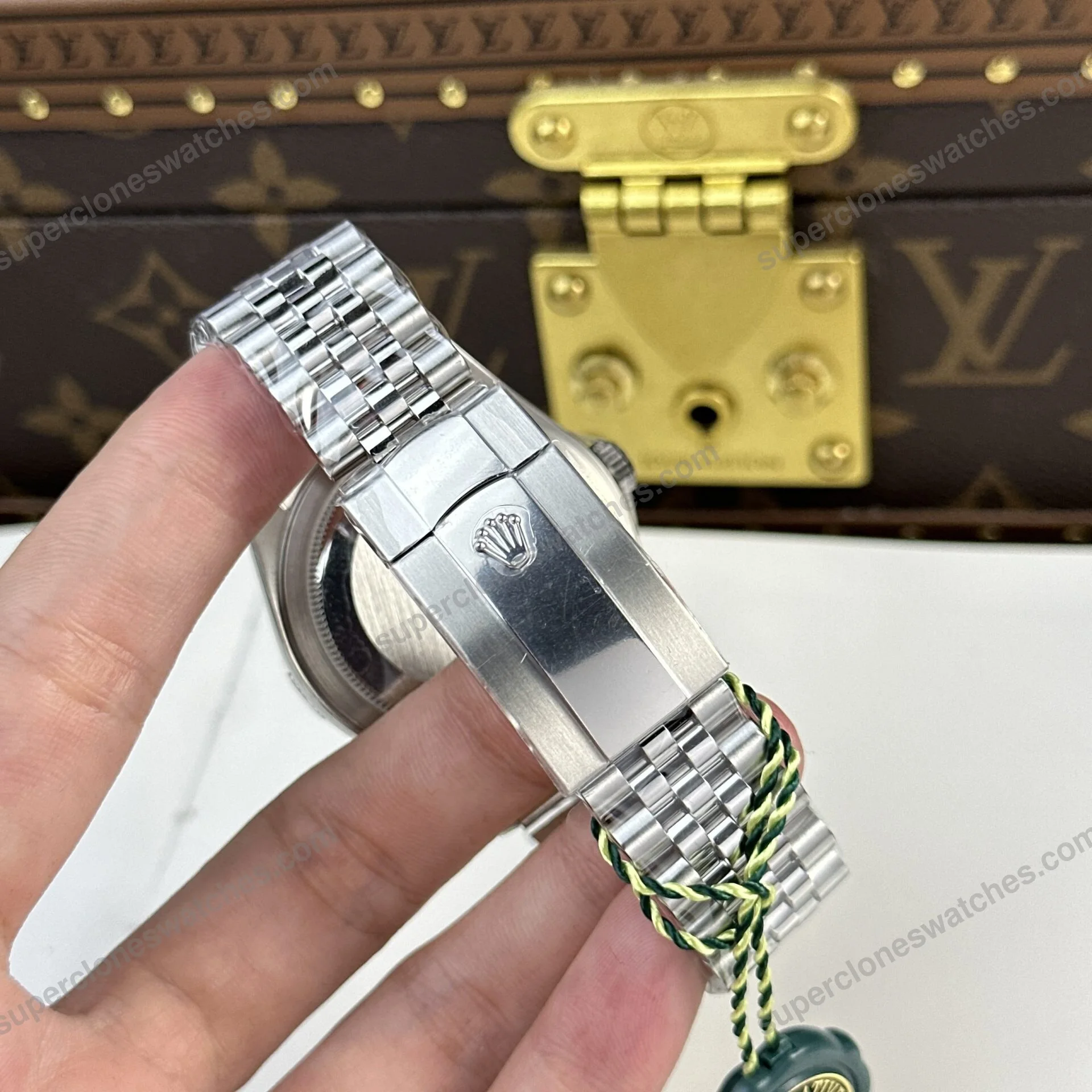 Super-Clone-Rolex-Sky-Dweller-Mint-green-Dial-336934-Jubilee-10