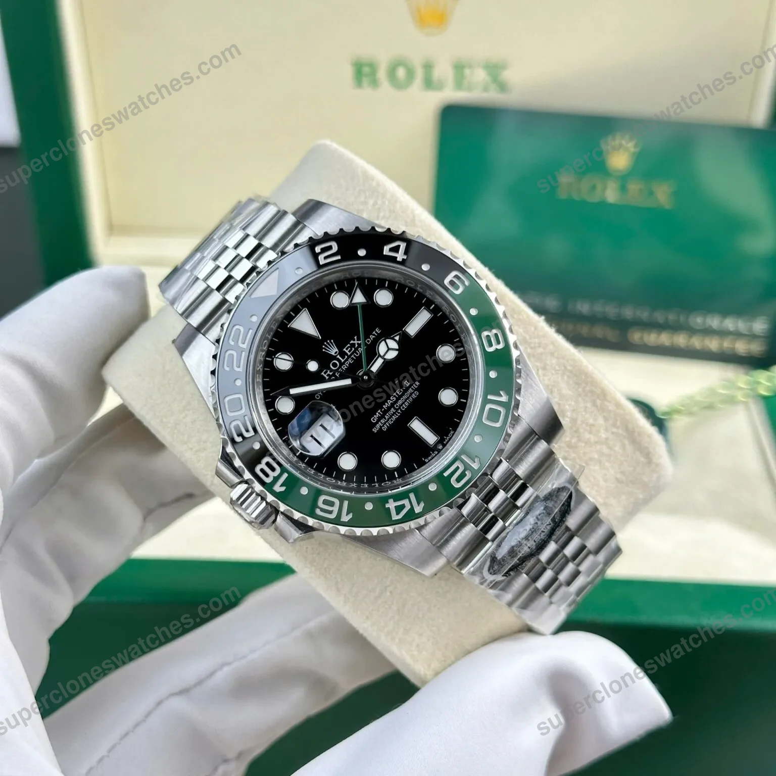 Super-Clone-Rolex-GMT-Master-II-Sprite-126720VTNR-3