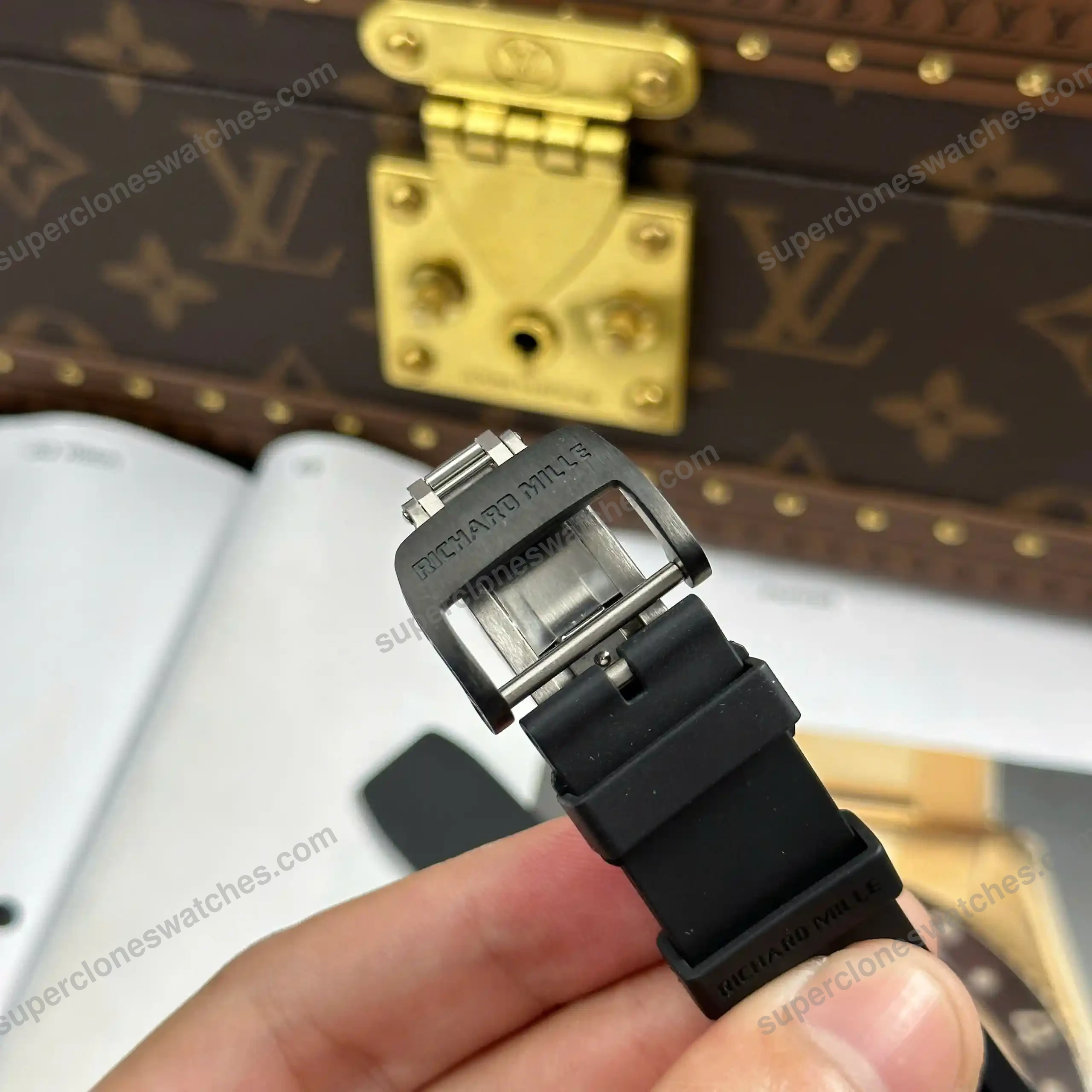 Super-Clone-Richard-Mille-RM-35-Richard-Mille-Americas-Toro-42mm-Black-Ceramic-7