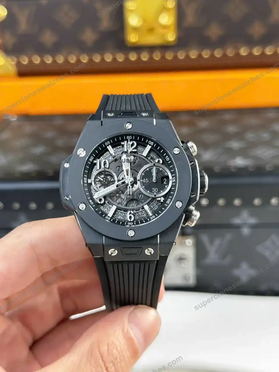 Super-Clone-Hublot-Big-Bang-Unico-Black-Magic-441.CI_.1171.RX-42mm-4