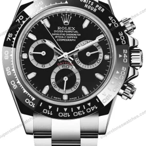 Super-Clone-Rolex-Daytona-Reverse-Panda-Black-Dial-116500LN-1