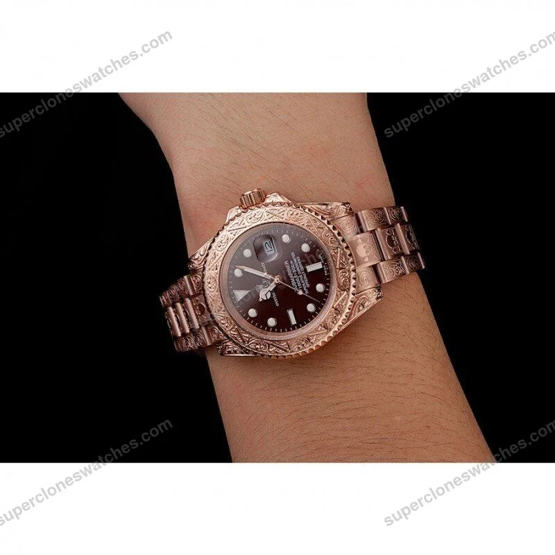 Super-Clone-Rolex-Submariner-Brown-Dial-1454087-10