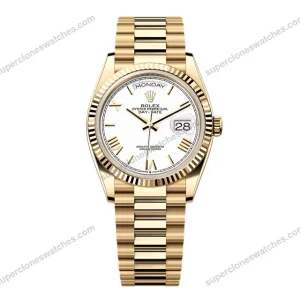 Super-Clone-Rolex-Day-Date-White-Dial-128238-0113-36-mm-1