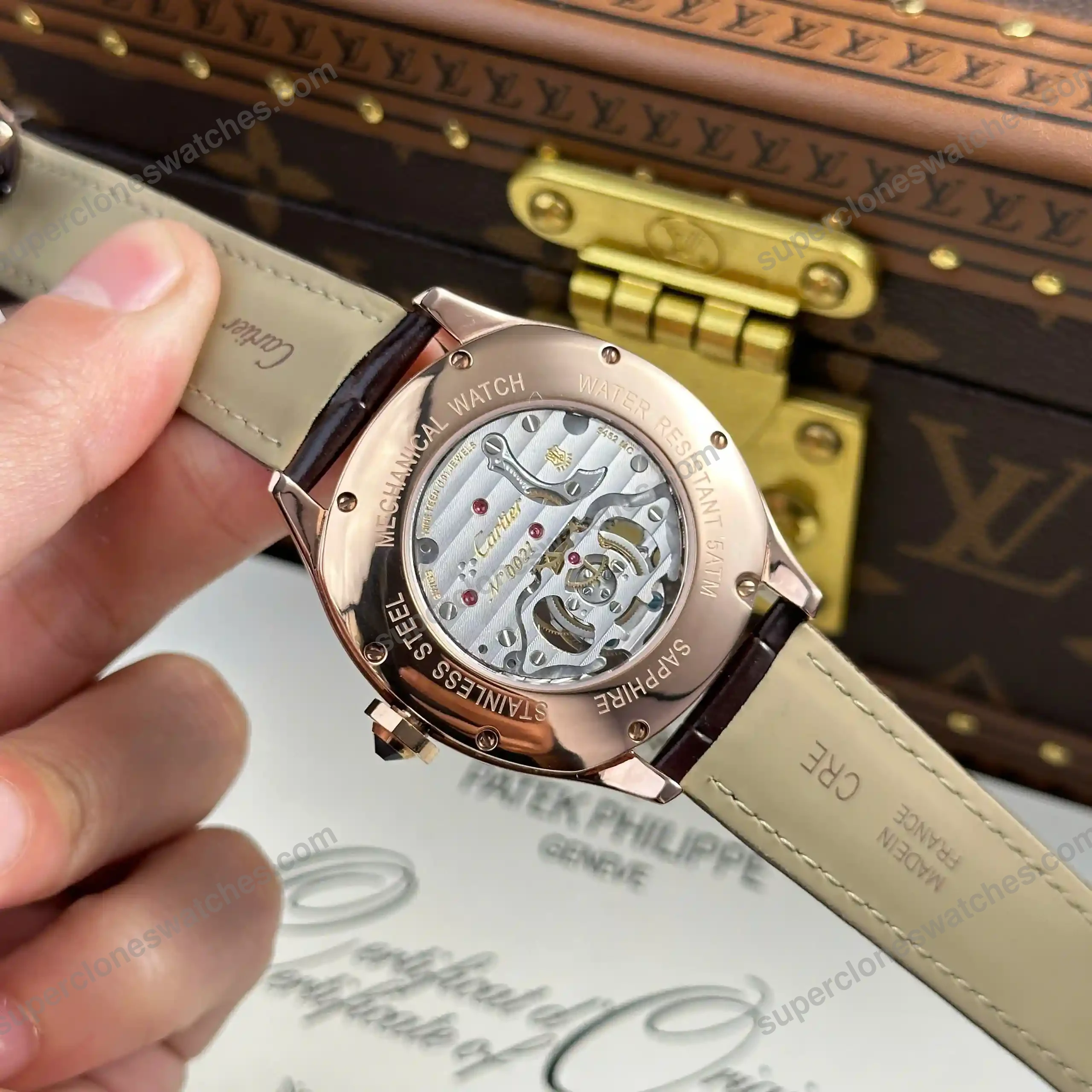 Super-Clone-Cartier-Drive-de-Cartier-Flying-Tourbillon-W4100013-47mm-9