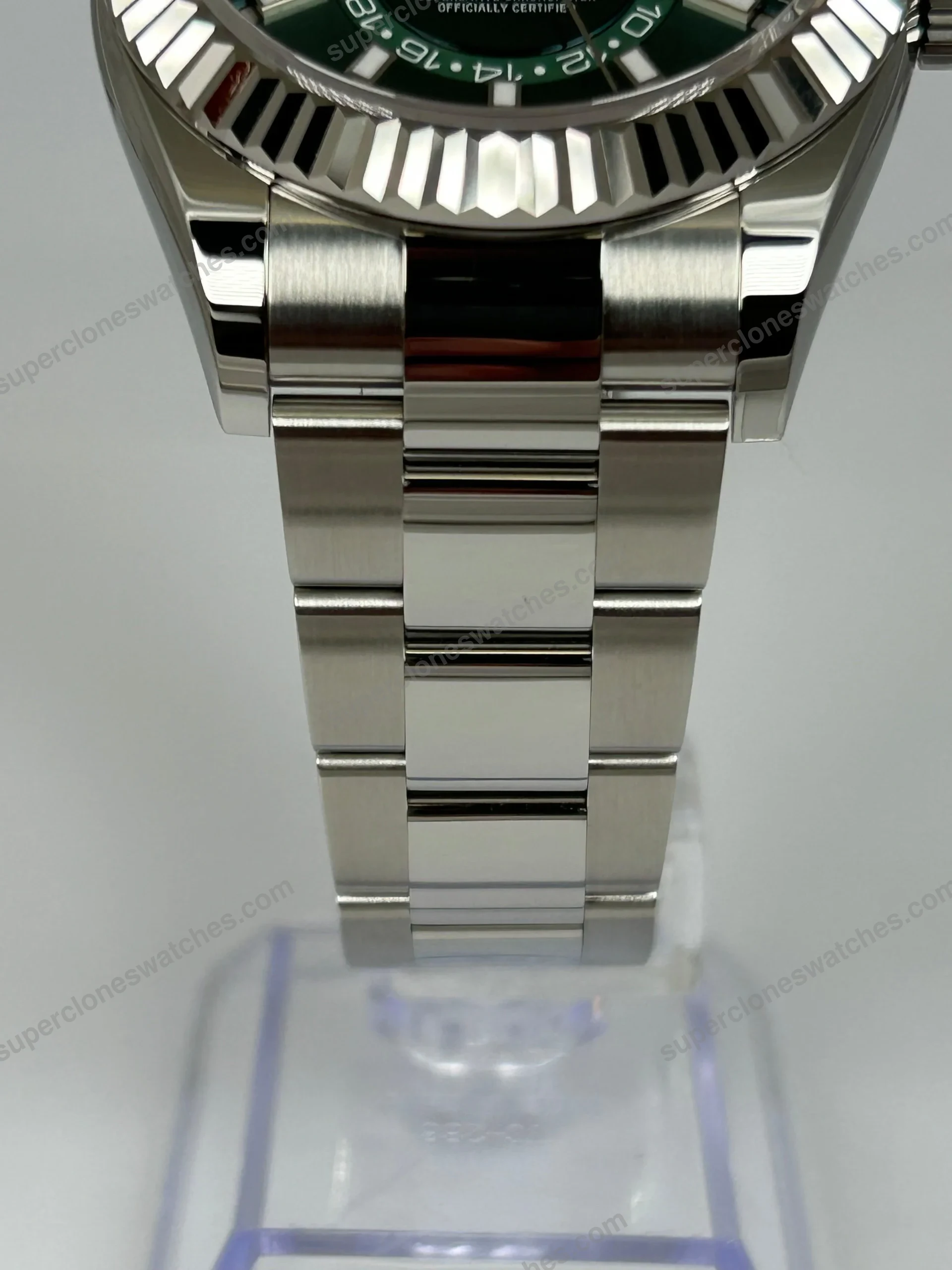 Super-Clone-Rolex-Sky-Dweller-Mint-green-Dial-336934-Oyster-8
