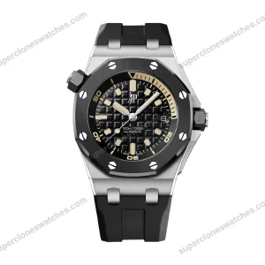 Super-Clone-Audemars-Piguet-Royal-Oak-Offshore-Diver-15720ST-42mm-Black-Dial-1