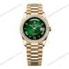 Super-Clone-Rolex-Day-Date-Green-Ombre-Dial-128348rbr-0068-36-mm-1