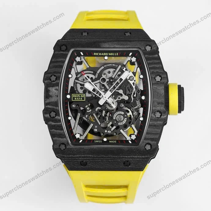 Super-Clone-Richard-Mille-RM-35-02-Richard-Mille-Rafael-Nadal-Yellow-44mm-8211-2