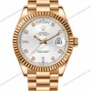 Reduced-Rolex-Day-Date-Rose-Gold-Silver-Diamond-Dial-President-Bracelet