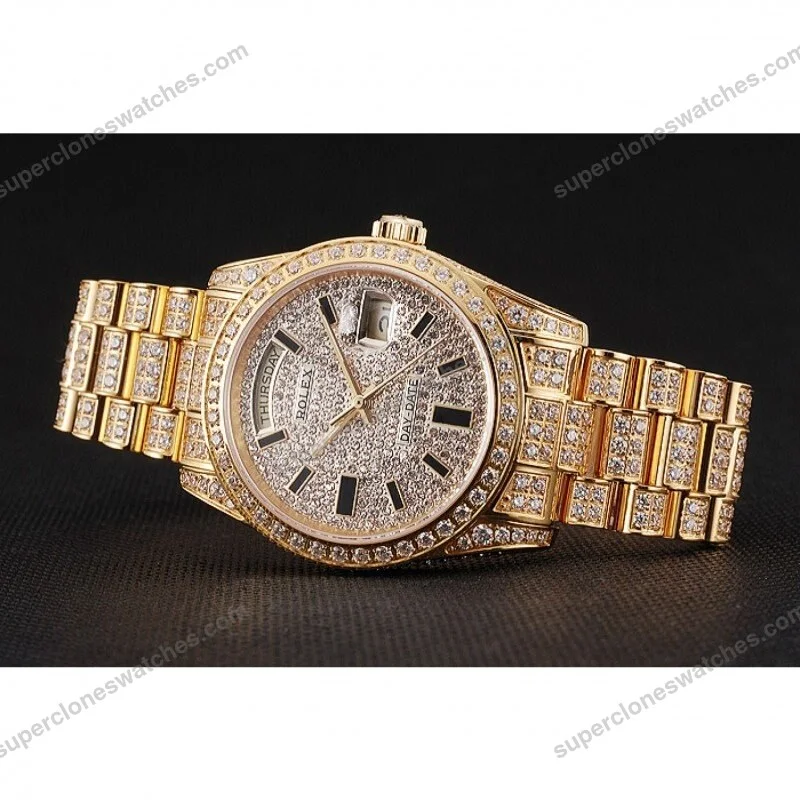 Super-Clone-Rolex-Day-Date-White-Dial-REP016822-36-mm-4