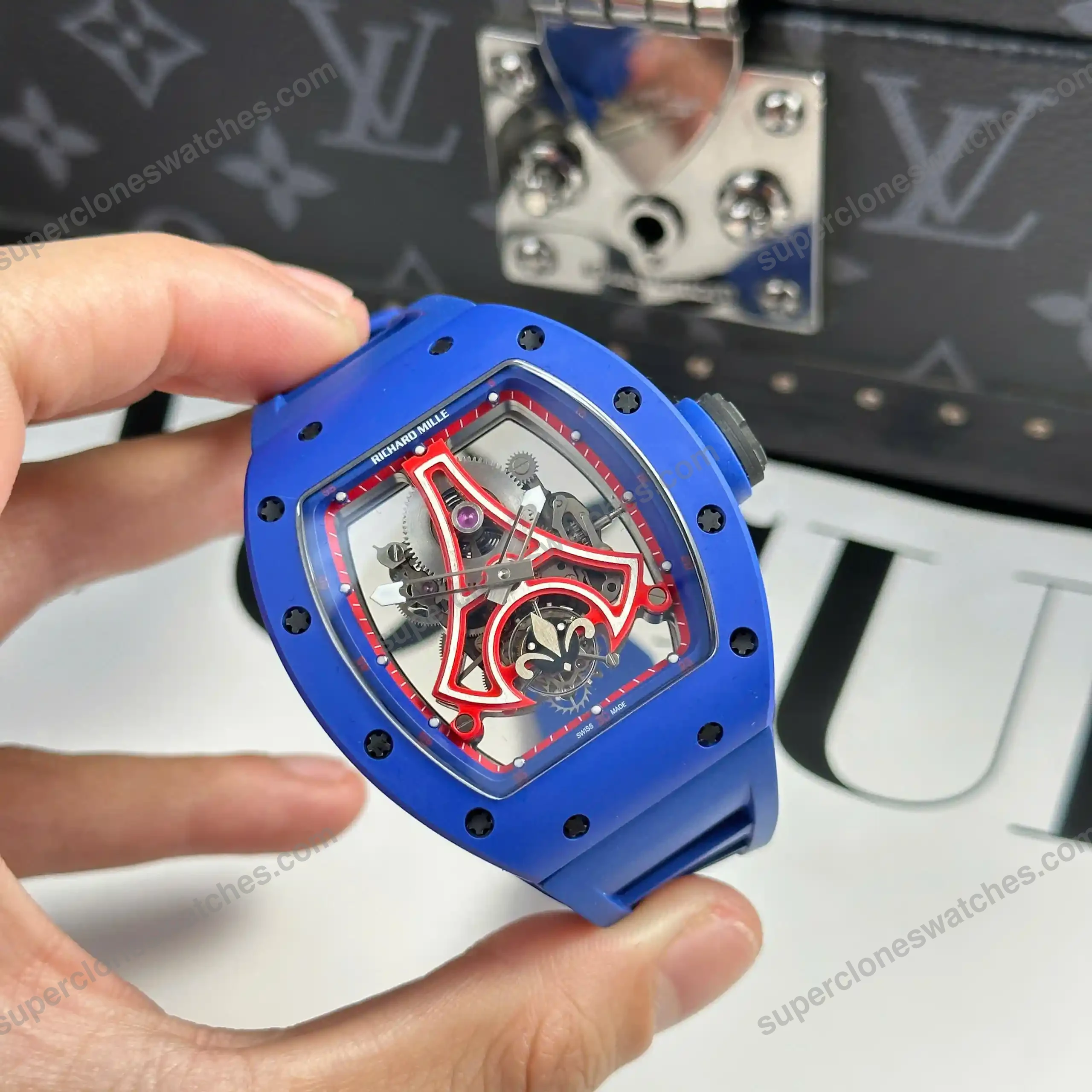 Super-Clone-Richard-Mille-RM-52-03-Richard-Mille-PSG-Tourbillon-Cerramic-8211-2