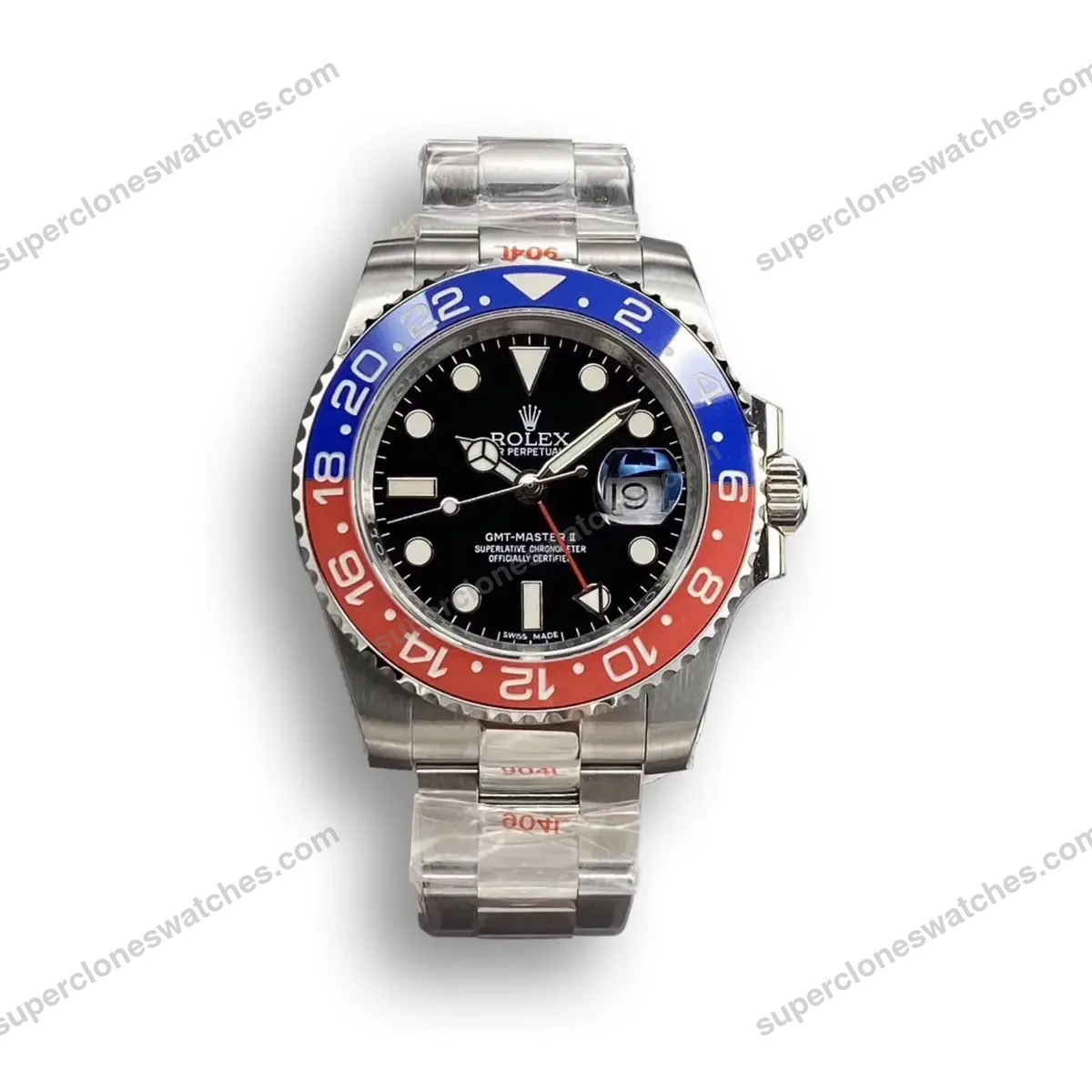 Super-Clone-Rolex-GMT-Master-II-126710BLRO-Pepsi-Oyster-1