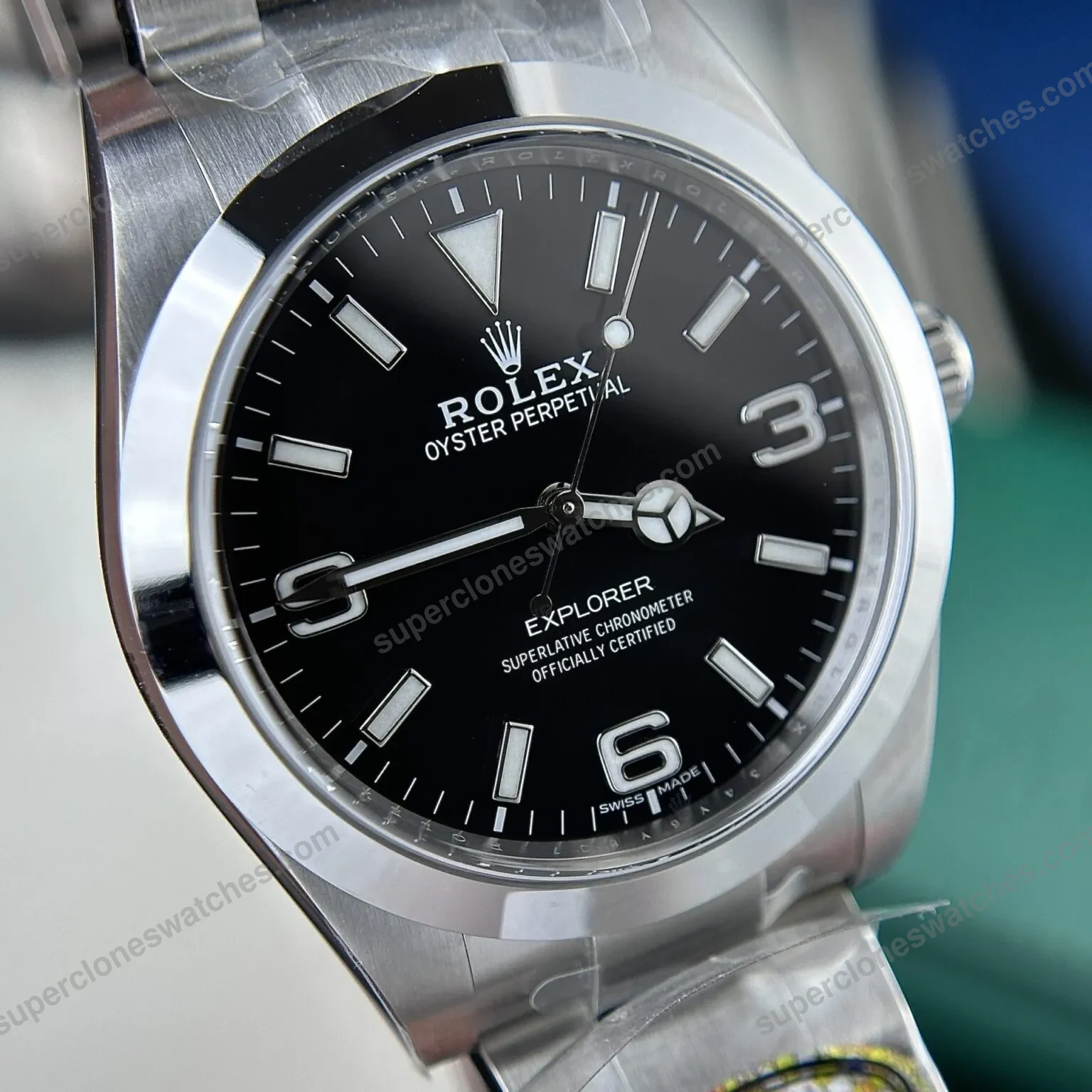 Super-Clone-Rolex-Explorer-Black-Dial-224270-4