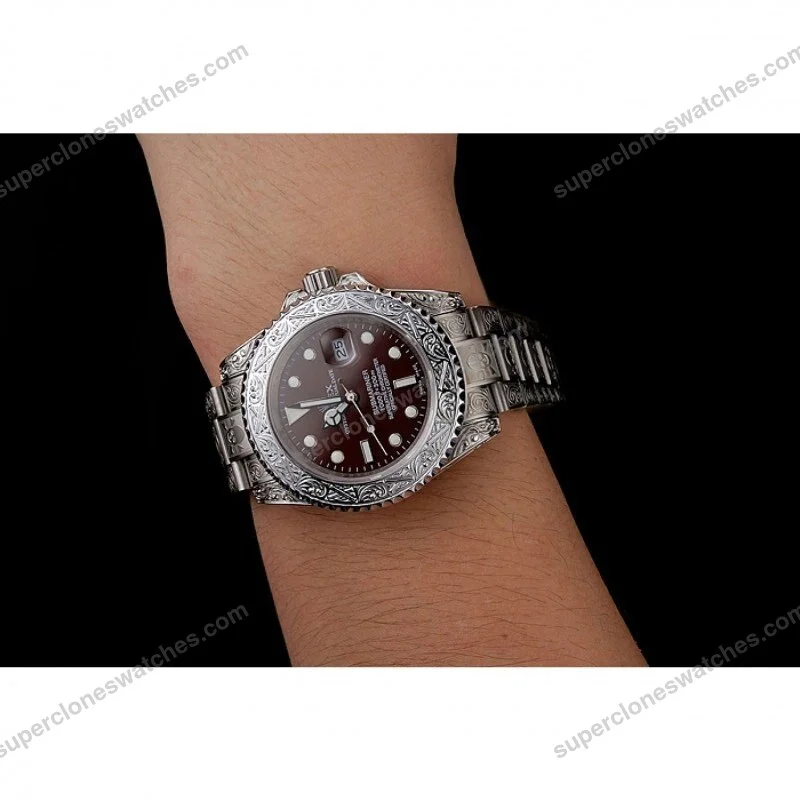 Super-Clone-Rolex-Submariner-Brown-Dial-1454092-10