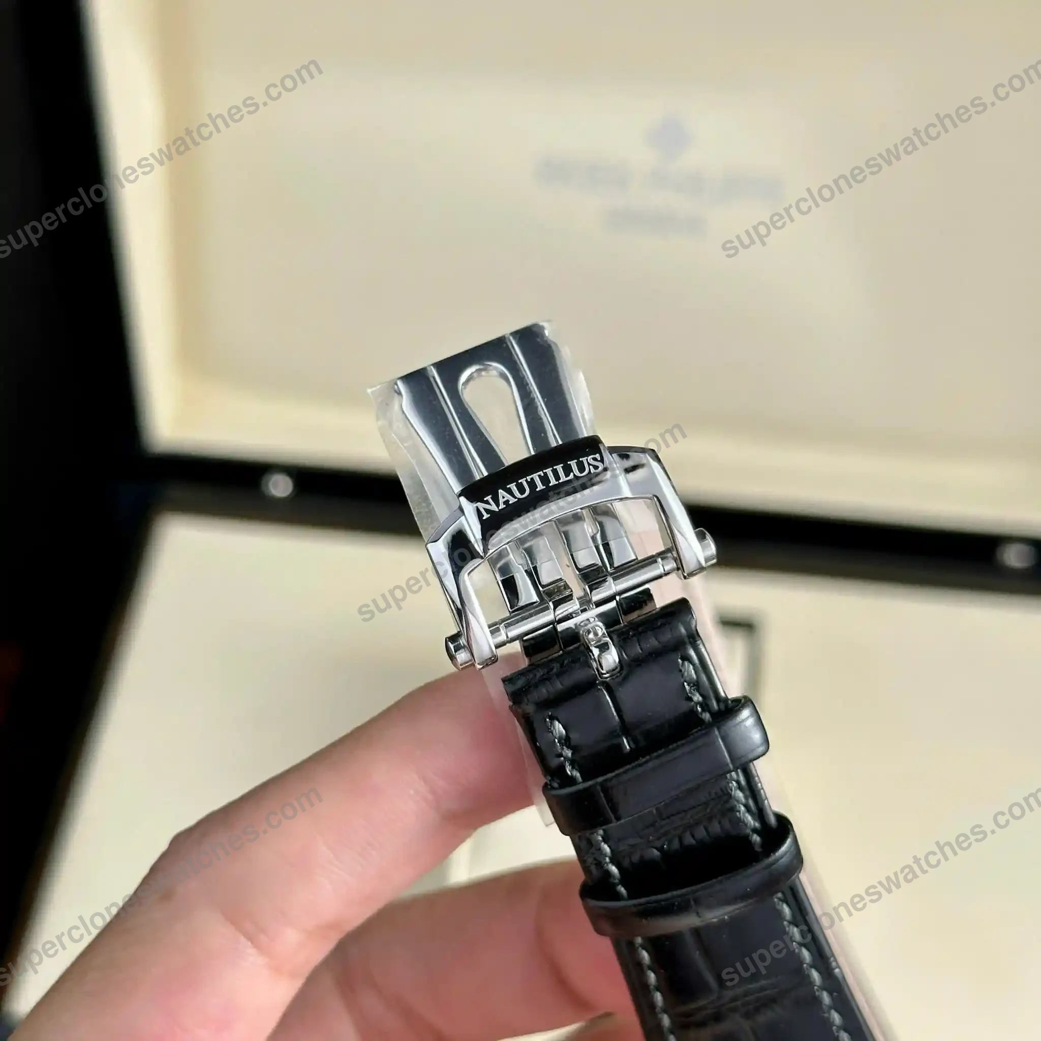 Super-Clone-Patek-Philippe-Nautilus-57121A-–-001-Grey-Dial-V3-10