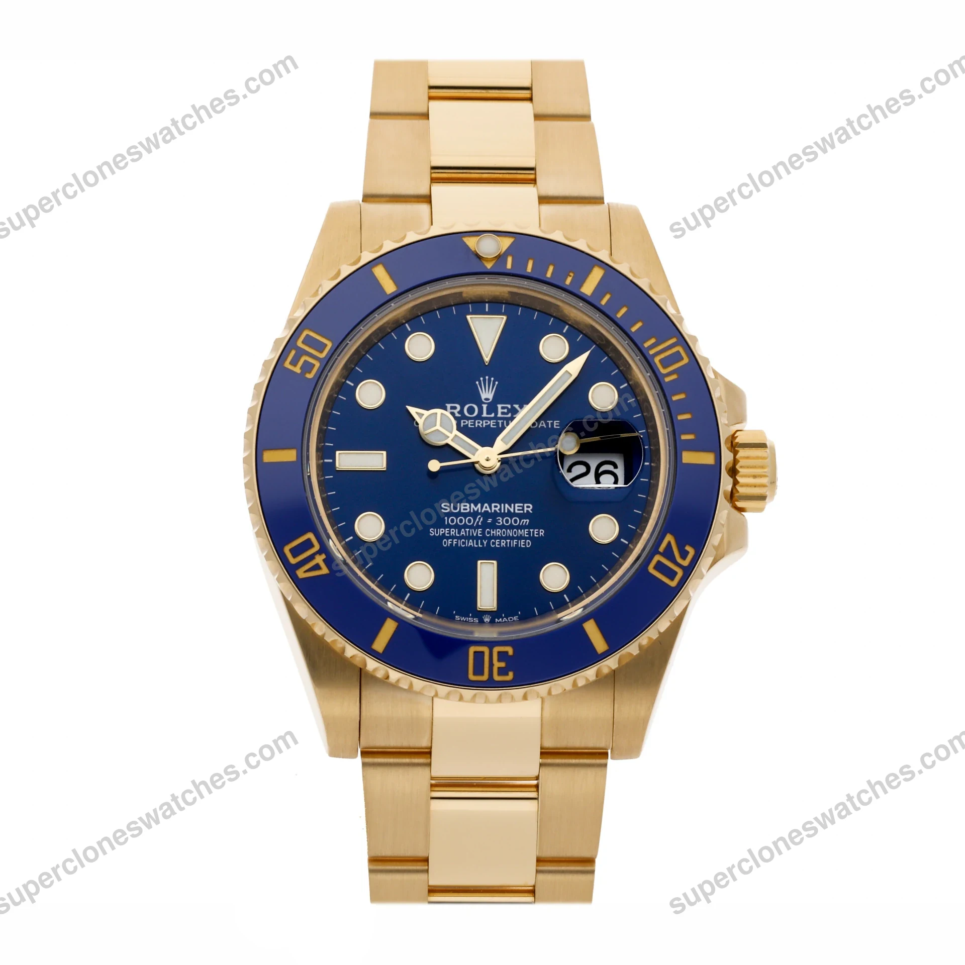 Super-Clone-Rolex-Submariner-Blue-Dial-126618LB-1