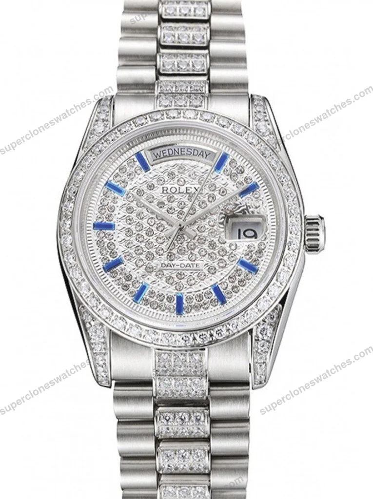 Super-Clone-Rolex-Day-Date-White-Dial-REP016824-36-mm-1