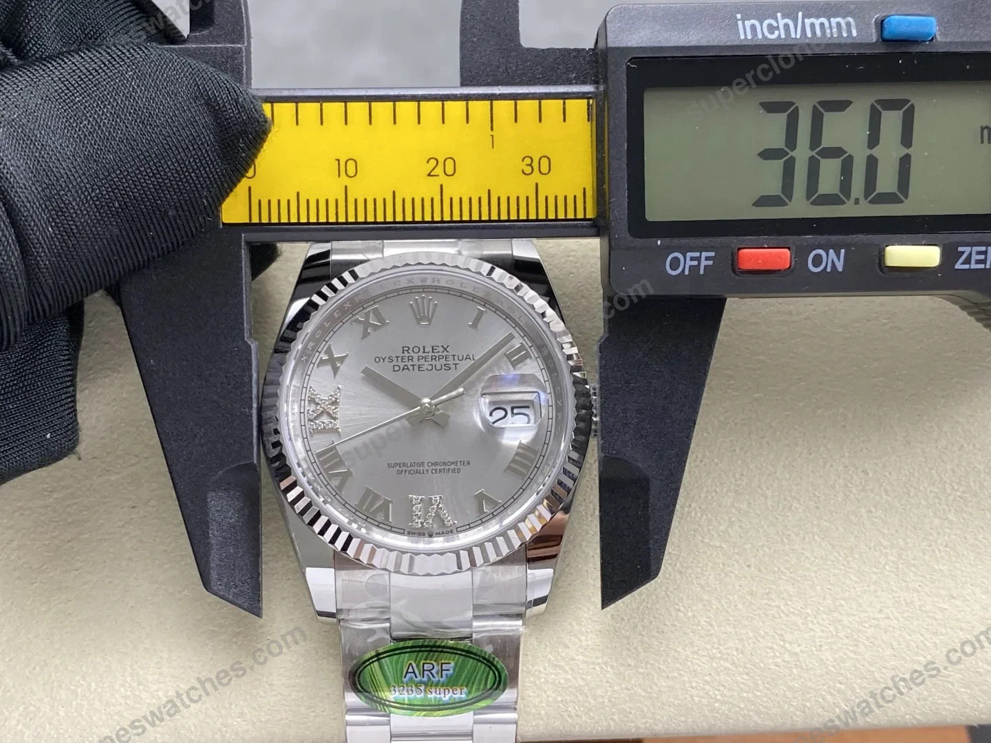 super-clone-rolex-datejust-silver-roman-diamond-dial-126234-0030-36-mm-view-10