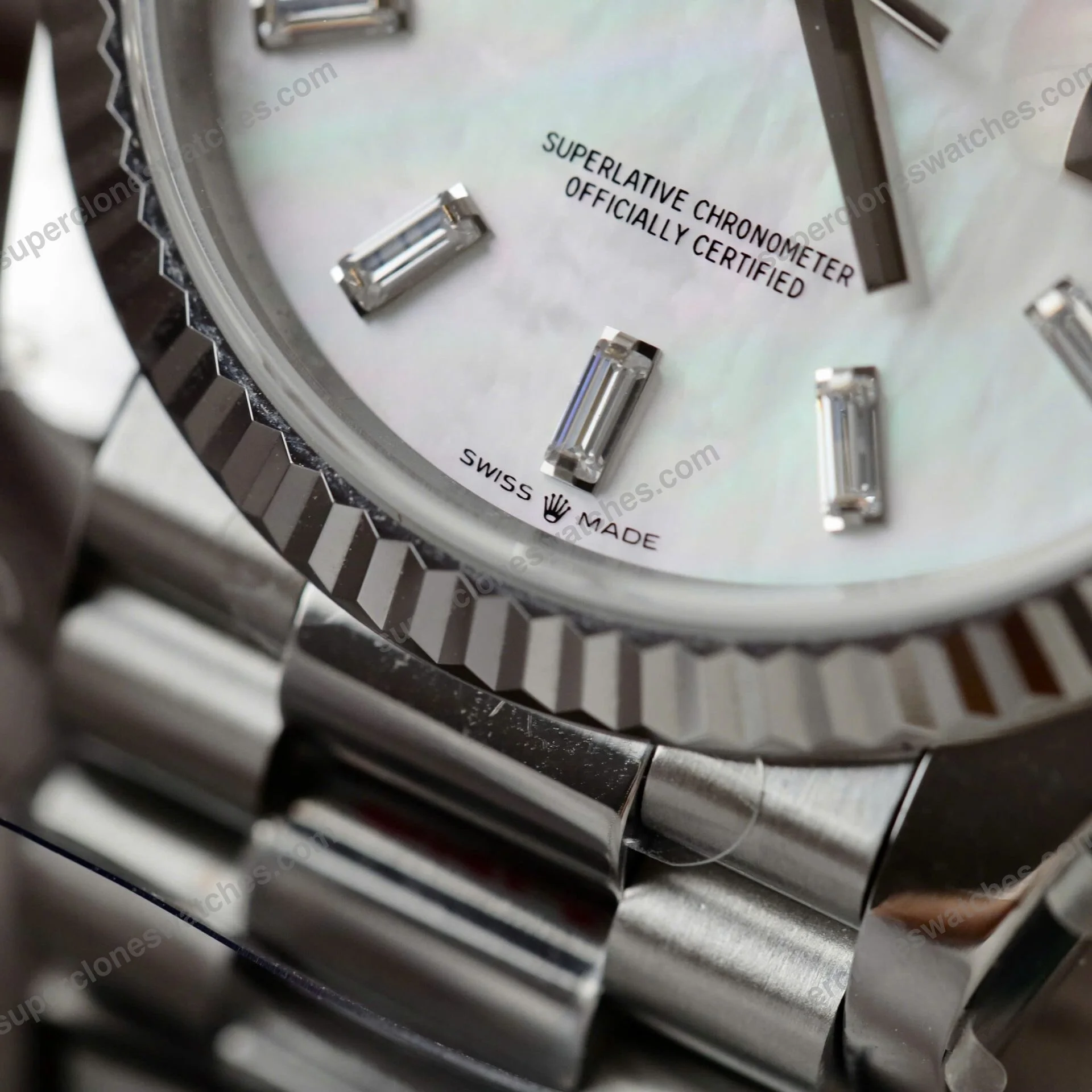 Super-Clone-Rolex-Day-Date-White-Mother-of-Pearl-Diamond-Dial-128236-0021-36-mm-7