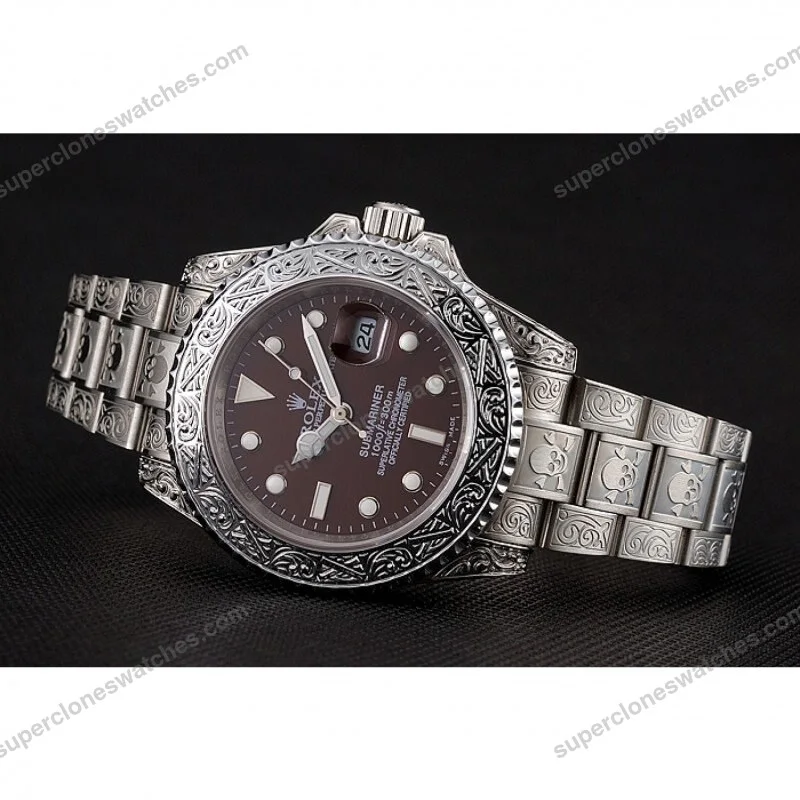 Super-Clone-Rolex-Submariner-Brown-Dial-1454092-5