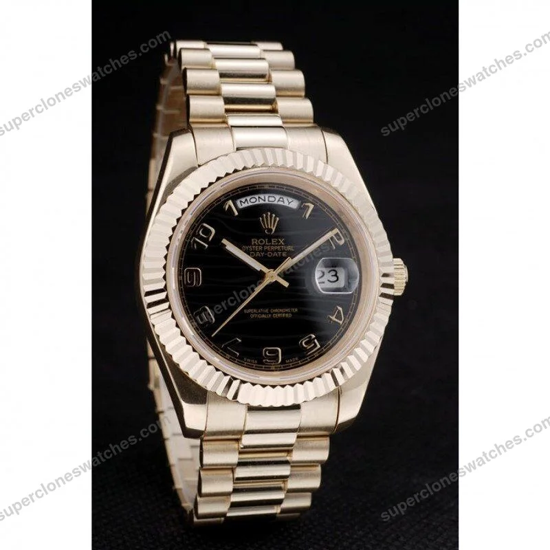 Super-Clone-Rolex-Day-Date-Black-Dial-41998-40-mm-3