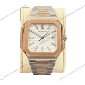 Super-Clone-Patek-Philippe-Cubitus-58211AR-001-45mm-White-Dial-1