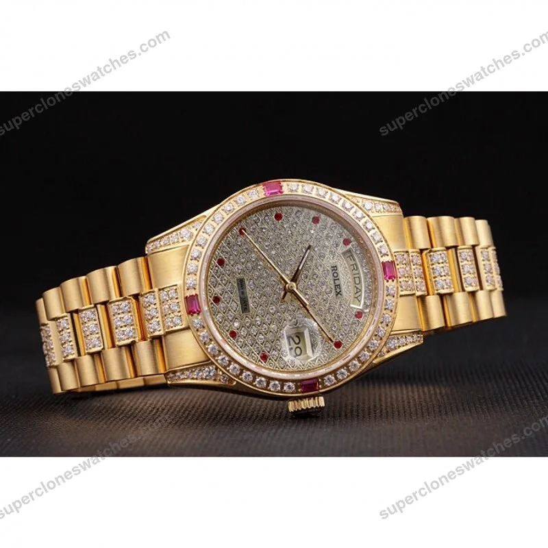 Super-Clone-Rolex-Day-Date-Diamond-Dial-621614-37-mm-4