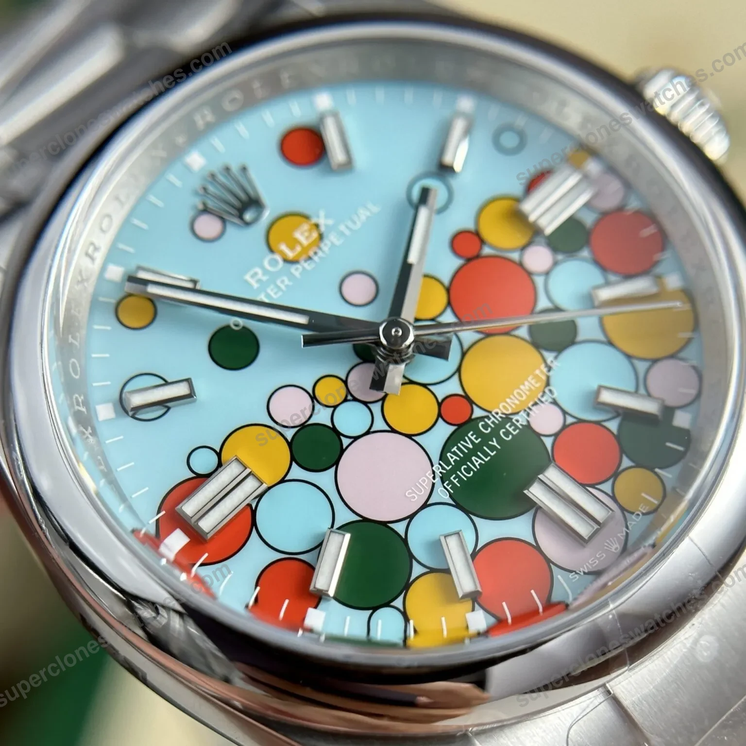 Super-Clone-Rolex-Oyster-Perpetual-Turquoise-Dial-126000-36-mm-3
