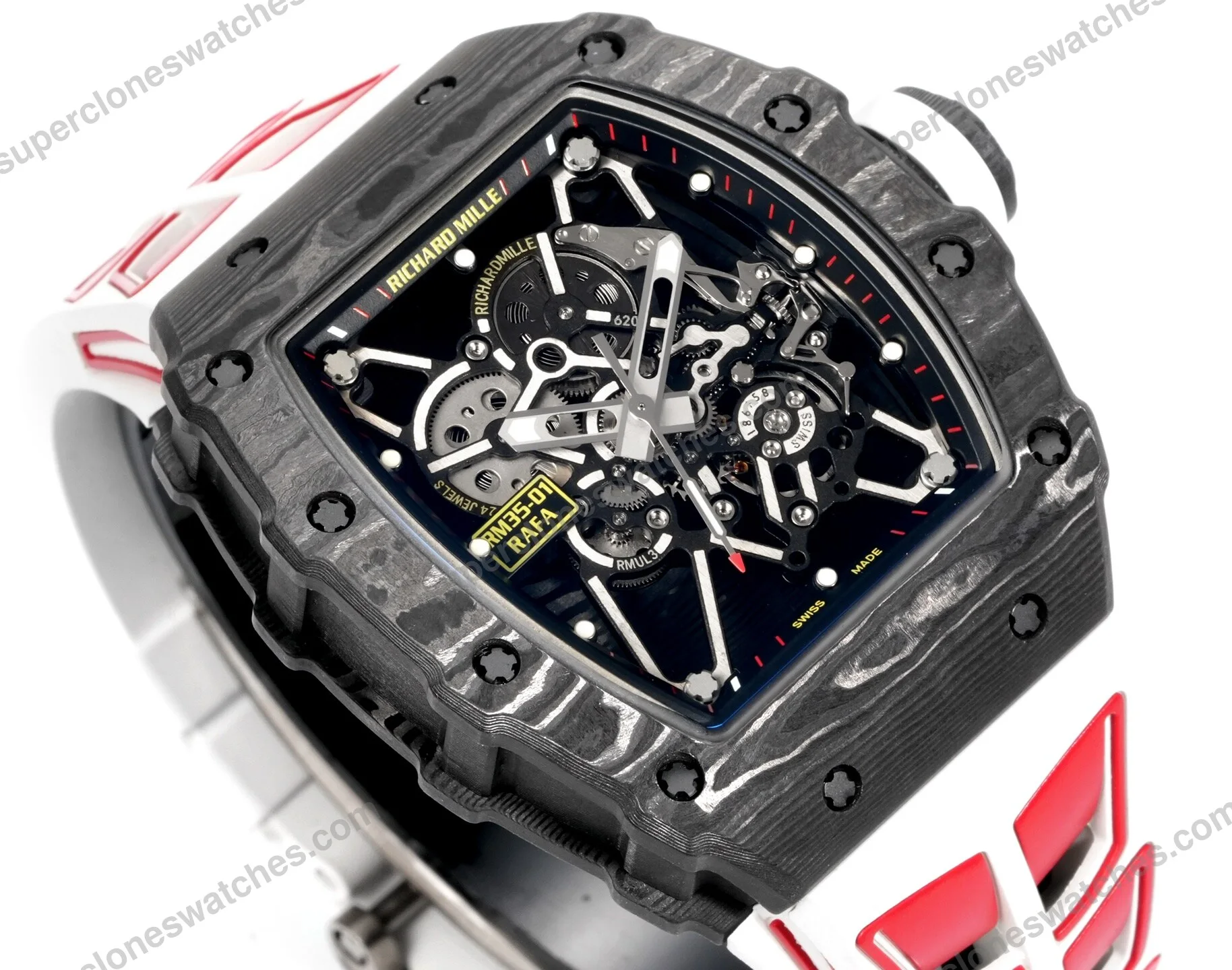 Super-Clone-Richard-Mille-RM-35-01-Rafael-Nadal-Carbon-Fiber-Velcro-Strap-3