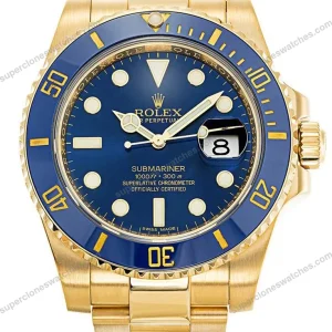 Super-Clone-Rolex-Submariner-Blue-Dial-116618LB-1