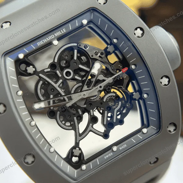 Super-Clone-Richard-Mille-RM-55-Richard-Mille-Bubba-Watson-Titanium-Gray-Carbon-3