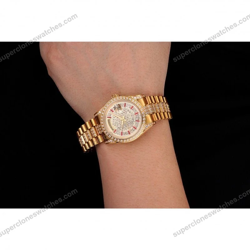 Super-Clone-Rolex-Day-Date-Gold-Dial-1453960-37-mm-9
