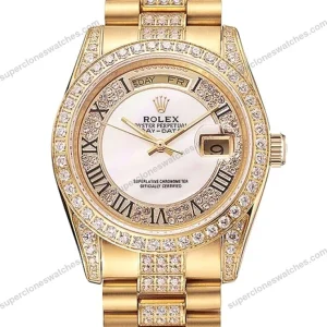 Super-Clone-Rolex-Day-Date-White-Dial-1453958-37-mm-1