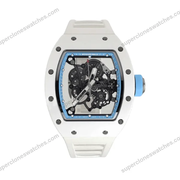 Super-Clone-Richard-Mille-RM-55-Richard-Mille-BLUE-42mm-Ceramic-1