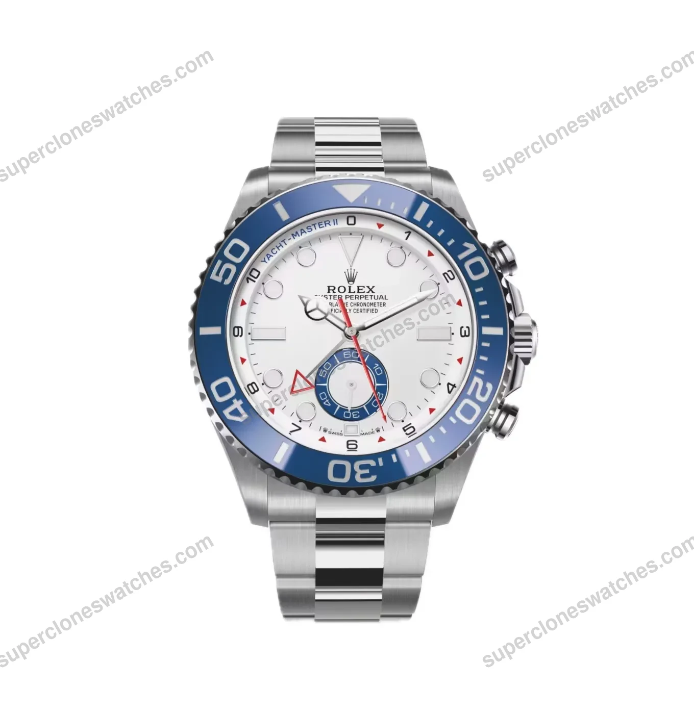 Super-Clone-Rolex-Yacht‑Master-II-Oystersteel-44mm-2026-Refresh-1