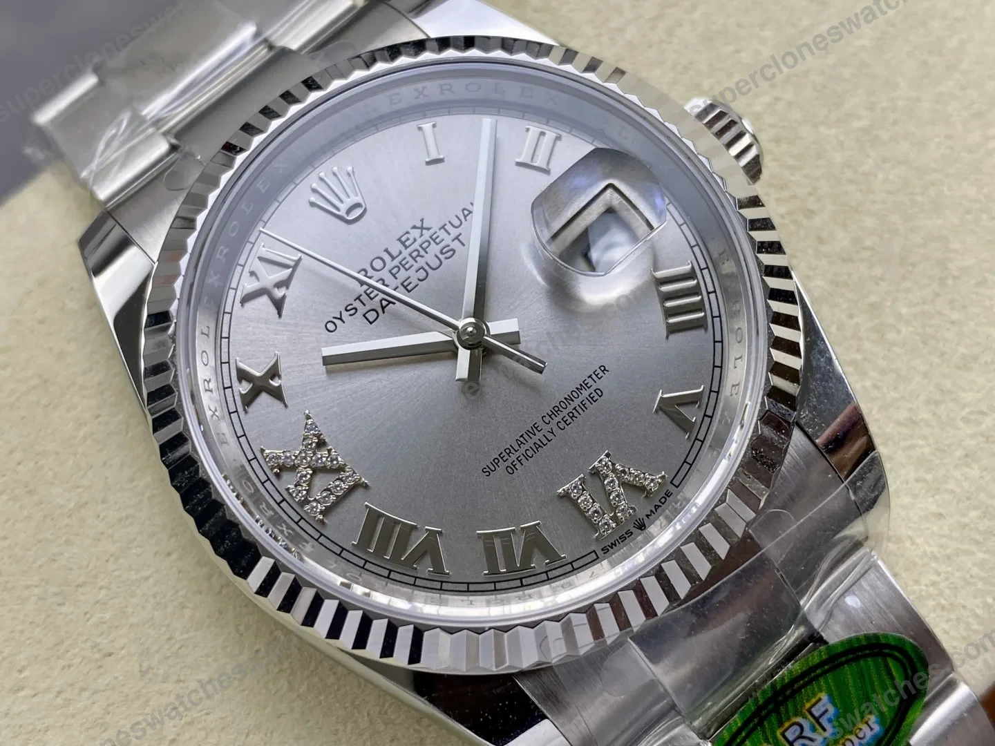 super-clone-rolex-datejust-silver-roman-diamond-dial-126234-0030-36-mm-view-2