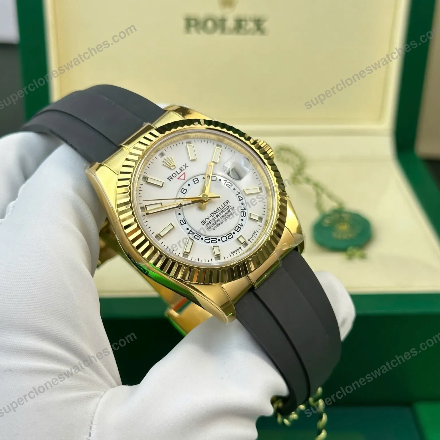 Super-Clone-Rolex-Sky-Dweller-Intense-white-Dial-336238-4