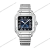 Super-Clone-Cartier-Santos-De-Cartier-Medium-Blue-WSSA0063-35.5mm-8211-1