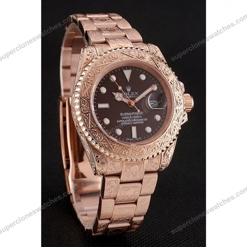 Super-Clone-Rolex-Submariner-Brown-Dial-1454087-3