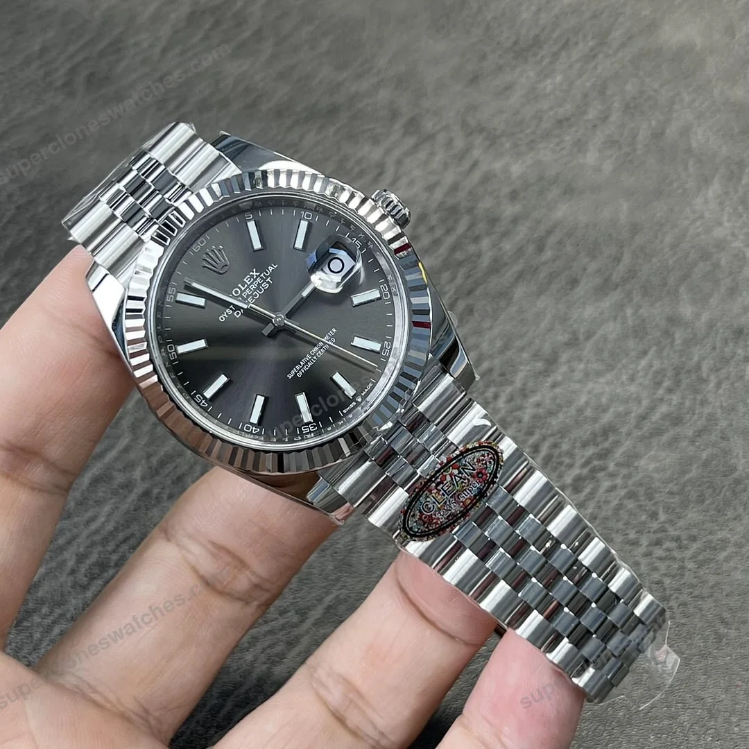 Super-Clone-Rolex-Datejust-Rhodium-Dial-126334-Jubilee-41-mm-3
