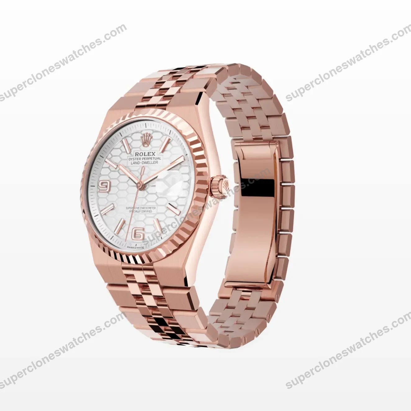 Super-Clone-Rolex-Land-Dweller-36-mm-Everose-gold-2025-3