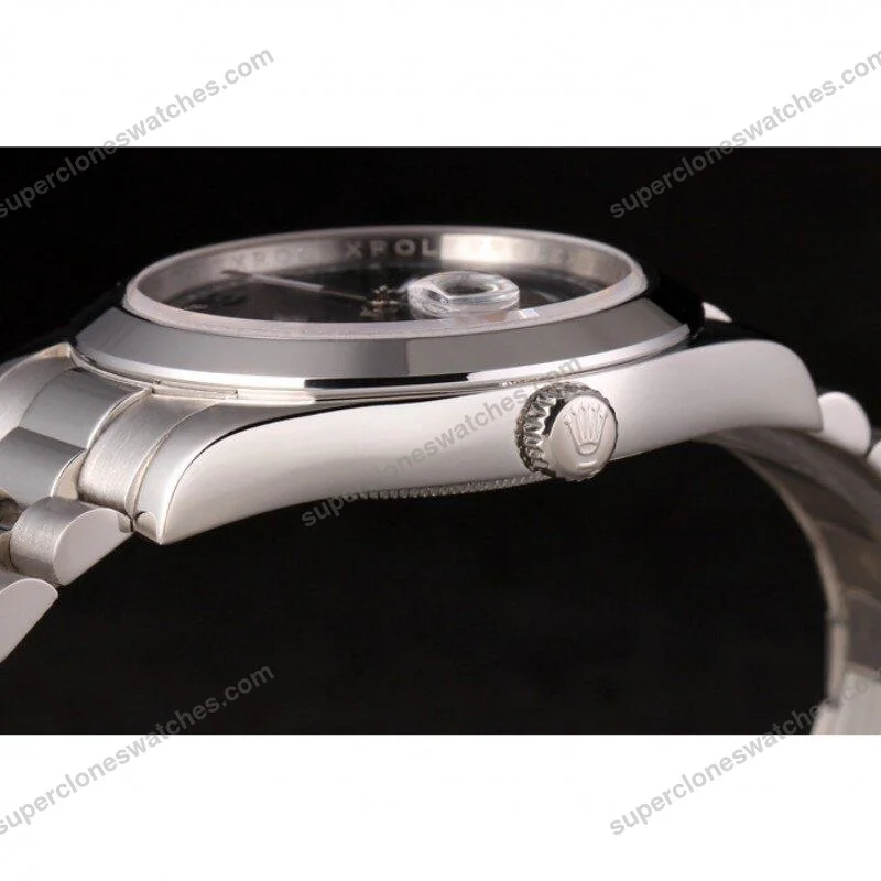 Super-Clone-Rolex-Day-Date-Black-Dial-80294-40-mm-6