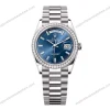 Super-Clone-Rolex-Day-Date-Bright-Blue-Diamond-Dial-128349rbr-0051-36-mm-1