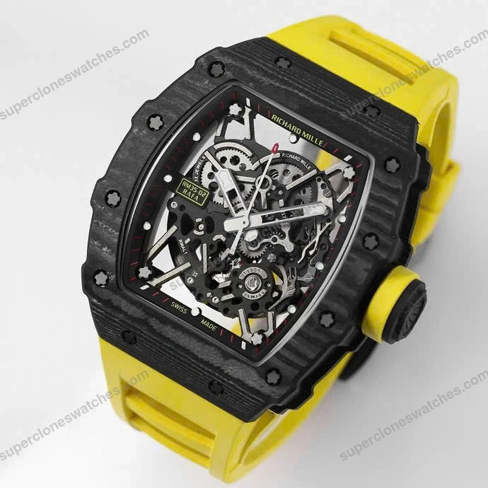 Super-Clone-Richard-Mille-RM-35-02-Richard-Mille-Rafael-Nadal-Yellow-44mm-8211-4