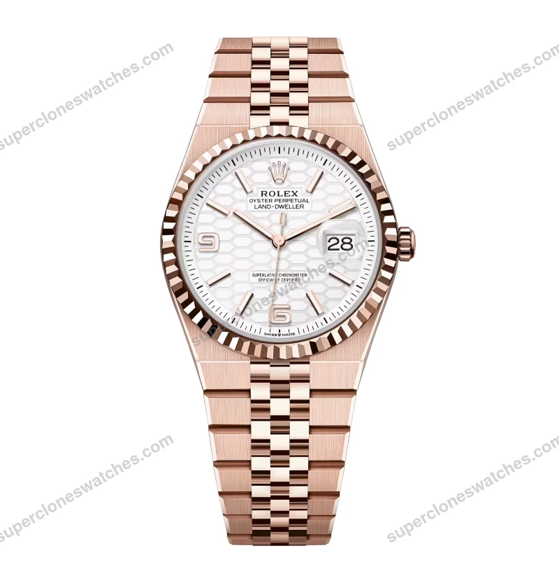 Super-Clone-Rolex-Land-Dweller-36-mm-Everose-gold-2025-1