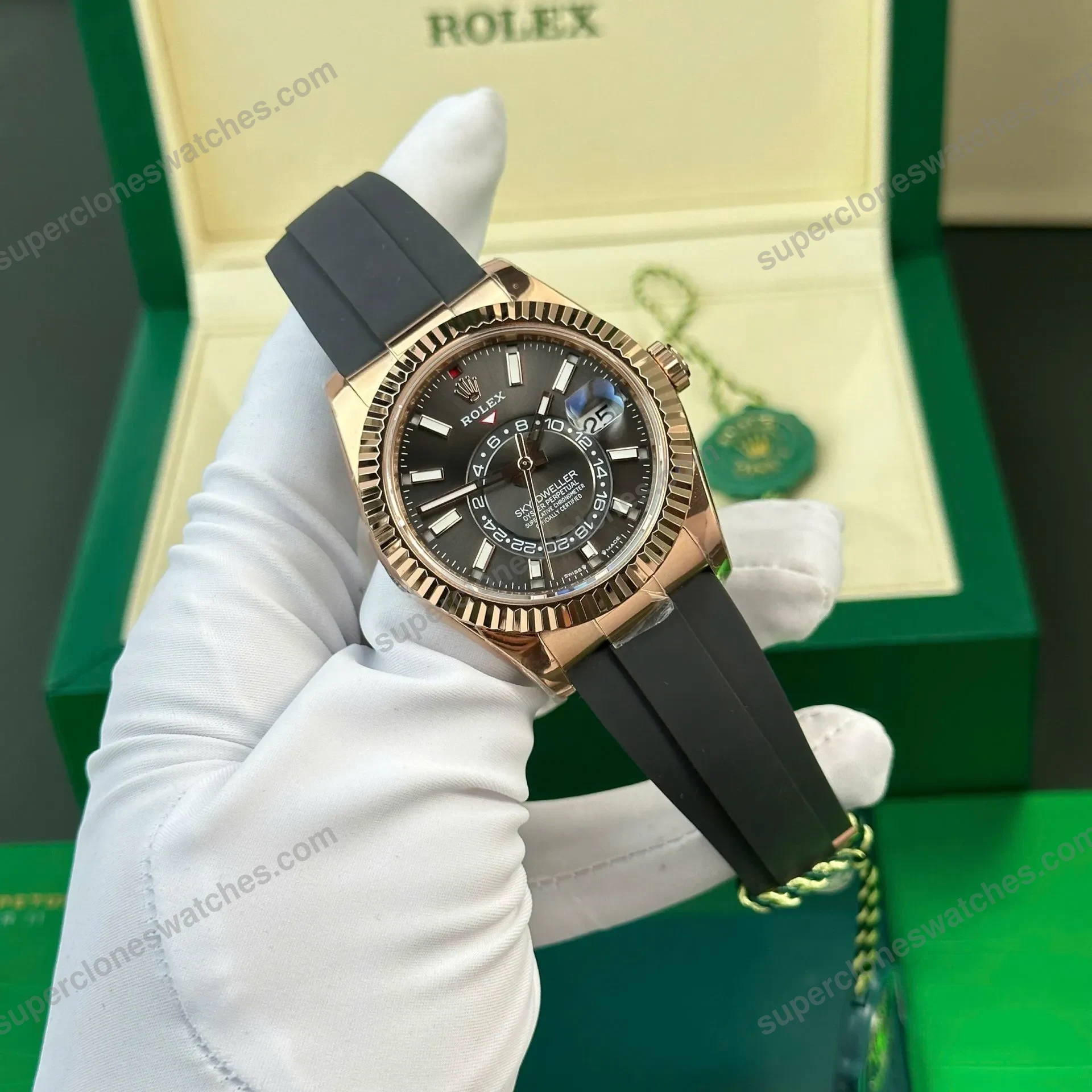 Super-Clone-Rolex-Sky-Dweller-Slate-Dial-336235-2