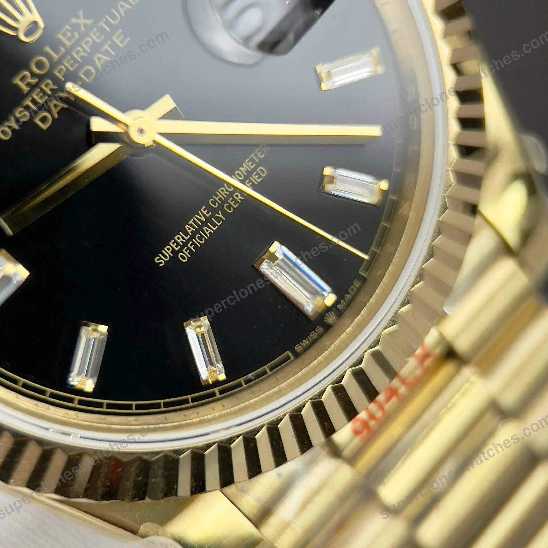 Super-Clone-Rolex-Day-Date-Bright-Black-Diamond-Dial-228238-0004-40-mm-6