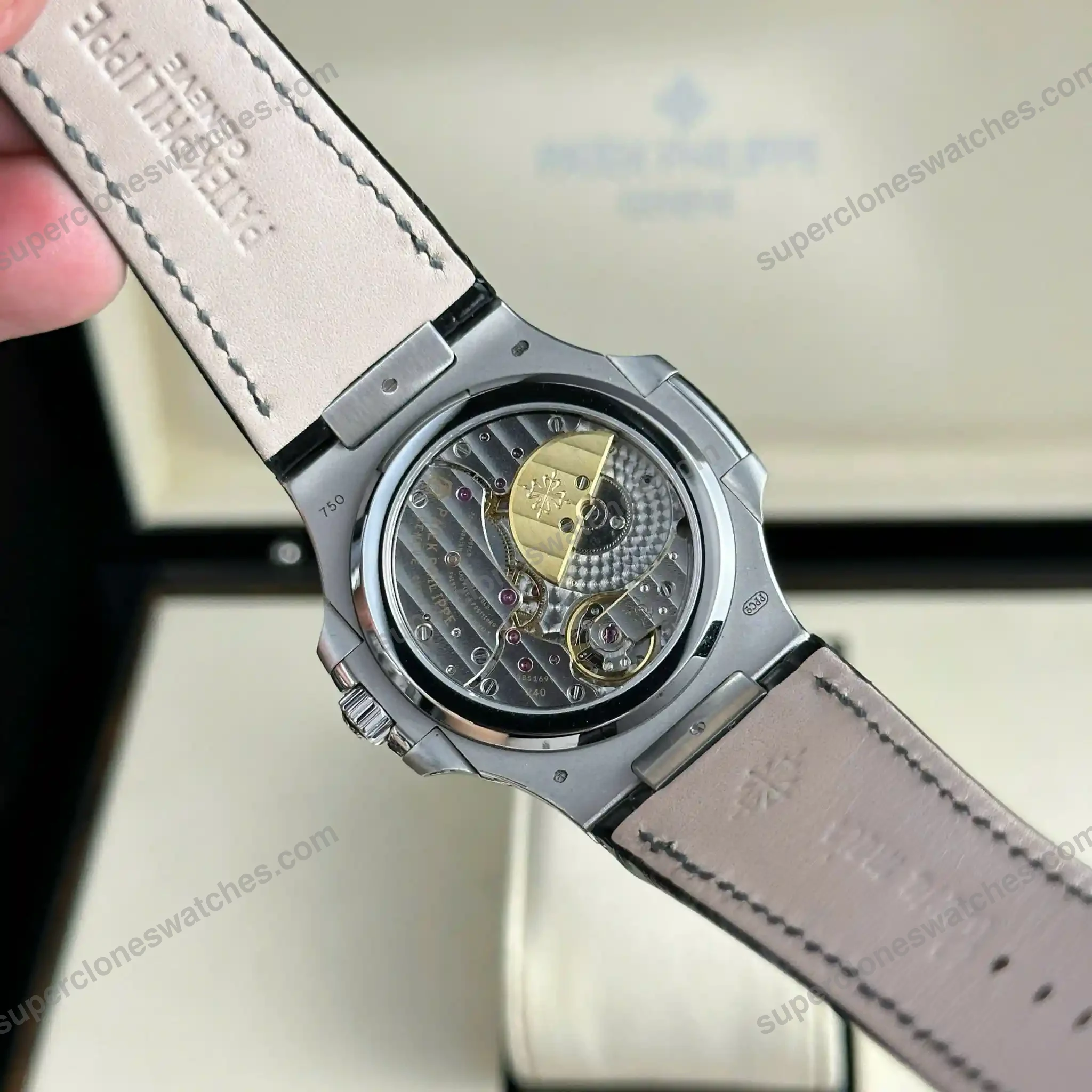 Super-Clone-Patek-Philippe-Nautilus-57121A-–-001-Grey-Dial-V3-8