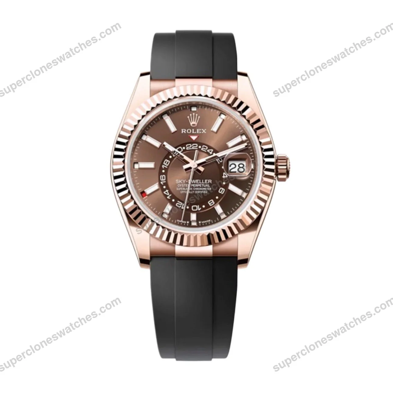 Super-Clone-Rolex-Sky-Dweller-Chocolate-Dial-336235-1