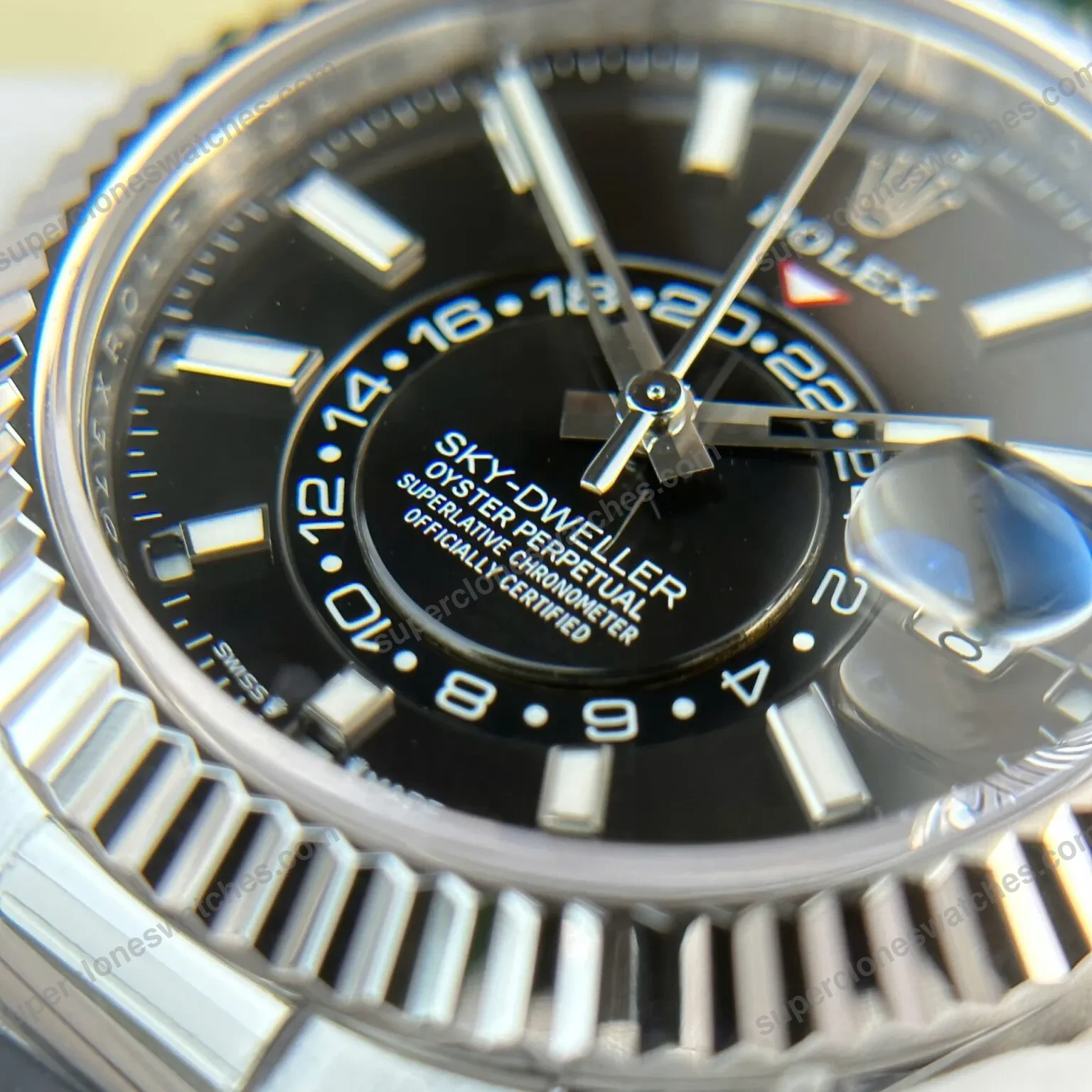 Super-Clone-Rolex-Sky-Dweller-Bright-black-Dial-336239-7